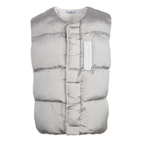 STONE ISLAND Down Vest 'Grey' 7715G1019-V0061
