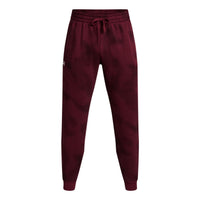 Under Armour Rival Fleece Printed Joggers 'Burgundy' 1379777-600