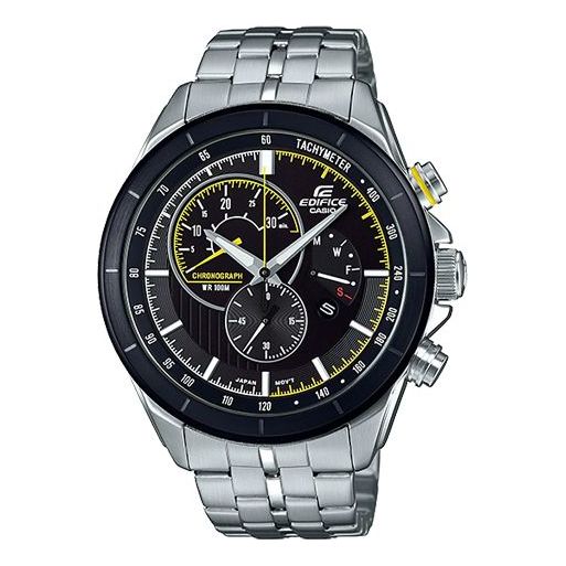 CASIO EDIFICE Serieses Men's Black Dial Mens Black Analog EFR-561DB-1AV