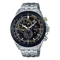 CASIO EDIFICE Serieses Men's Black Dial Mens Black Analog EFR-561DB-1AV