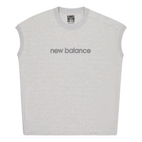 New Balance 9BOX n7 French Sleeve T-shirt Asia Sizing 'Grey' AMT45627-AG