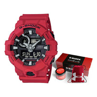CASIO G-Shock Analog-Digital 'Red' GA-700-4APRU