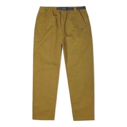 Converse Woven Straight-Leg Tapered Casual Pants Asia Sizing 'Dark Moss Green' 10021101-A04