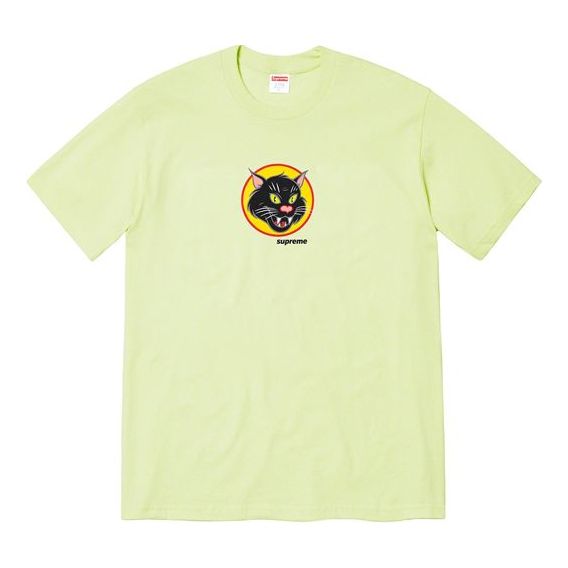 Supreme SS20 Week 1 Black Cat Tee SUP-SS20-316