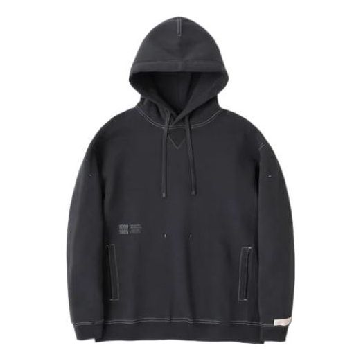 New Balance Fleece Lined 1000 Regular Fit Hoodie Asia Sizing 'Phantom' AMT25021-PHM