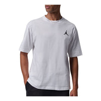 Air Jordan Embroidered Jumpman T-Shirt 'White Black' IF5566-100