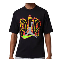 Air Jordan Script T-Shirt 'Black' IQ1026-010
