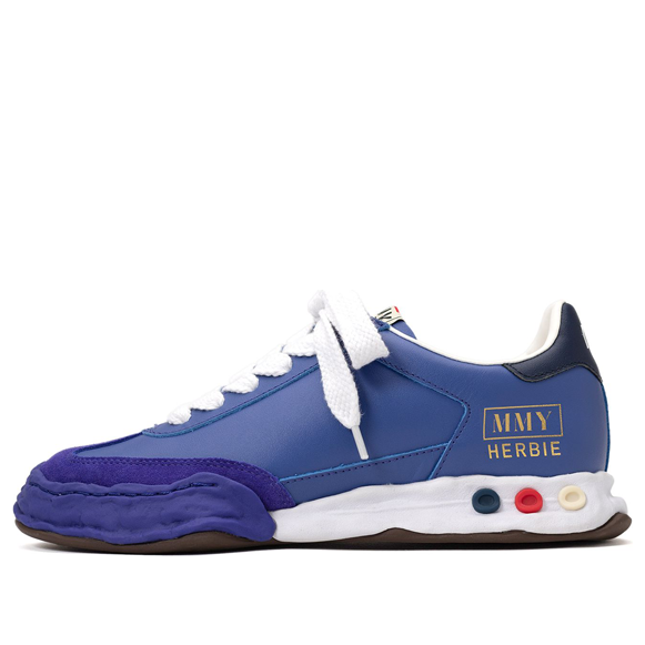 Maison MIHARA YASUHIRO HERBIE OG Sole Leather Low-top Sneaker 'Purple' A09FW702-PUR