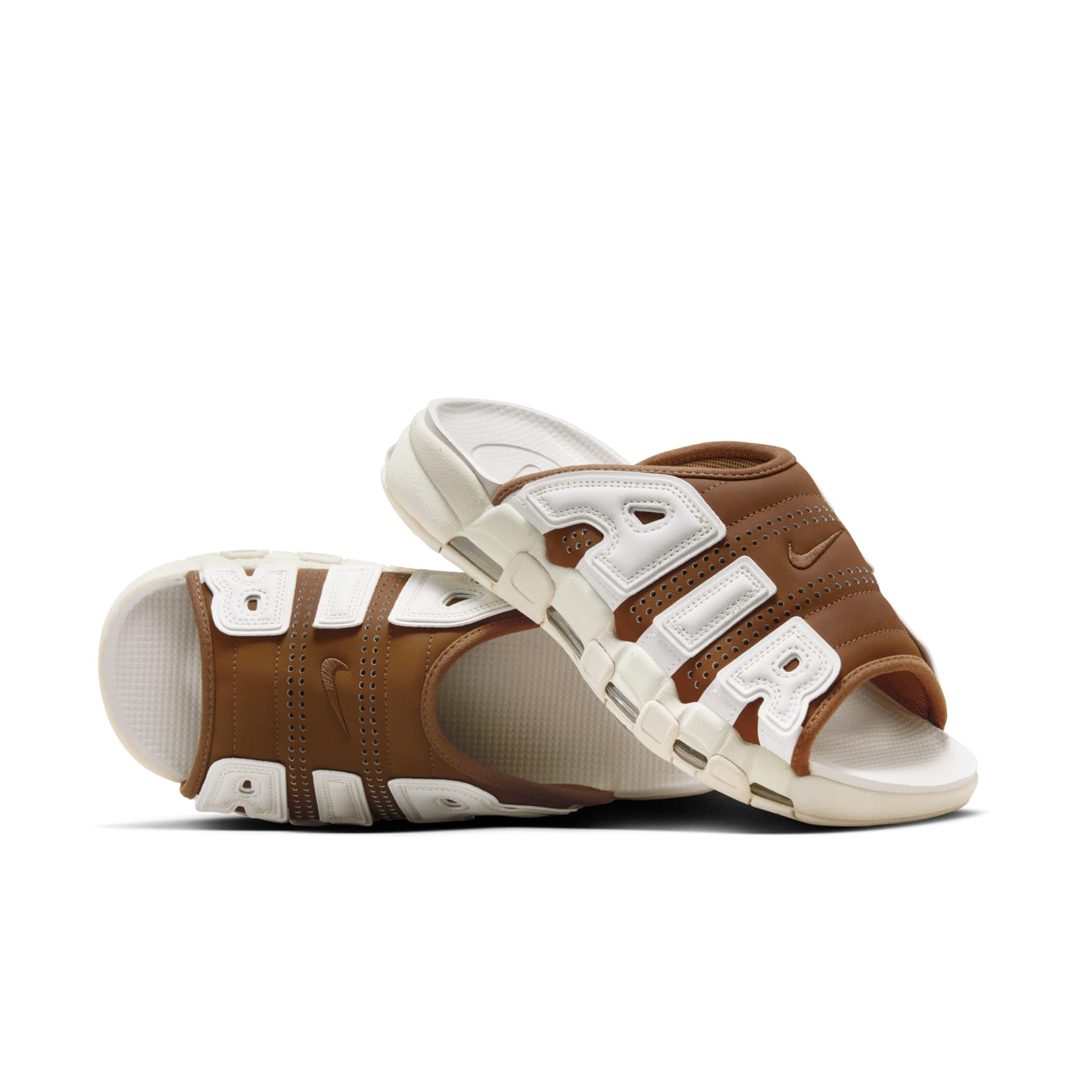 Nike Air More Uptempo Slides 'Mocha Brown' FQ8700-200