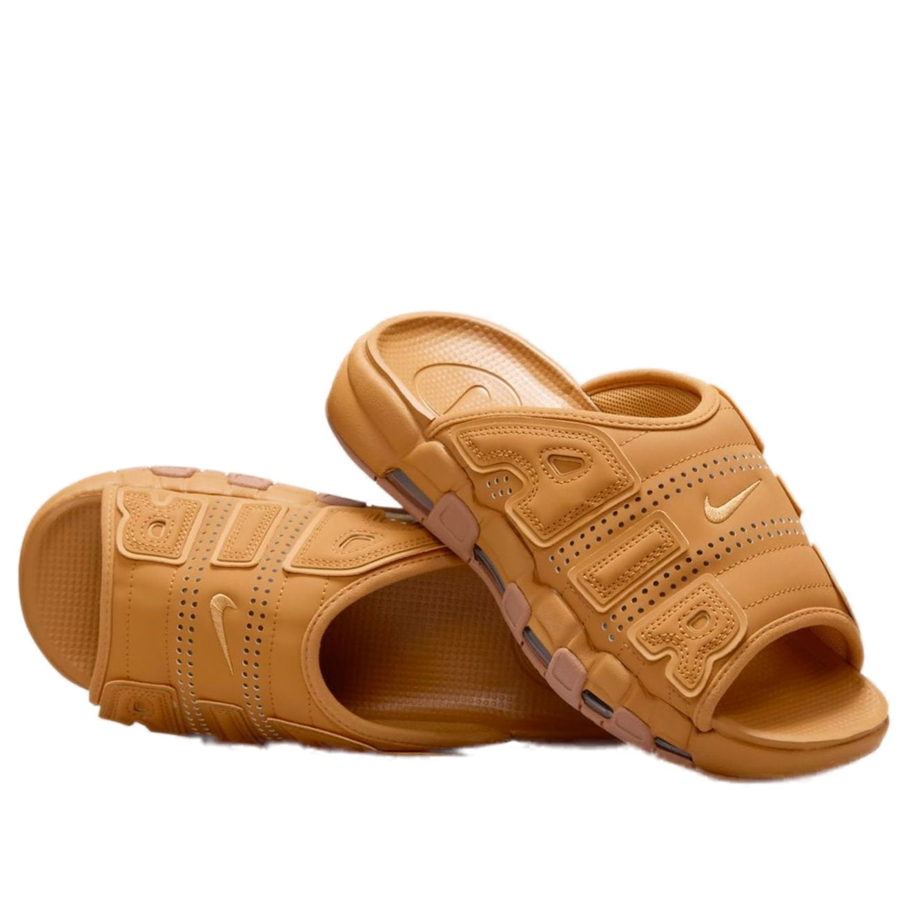 Nike Air More Uptempo Slides 'Flax' FZ3113-200