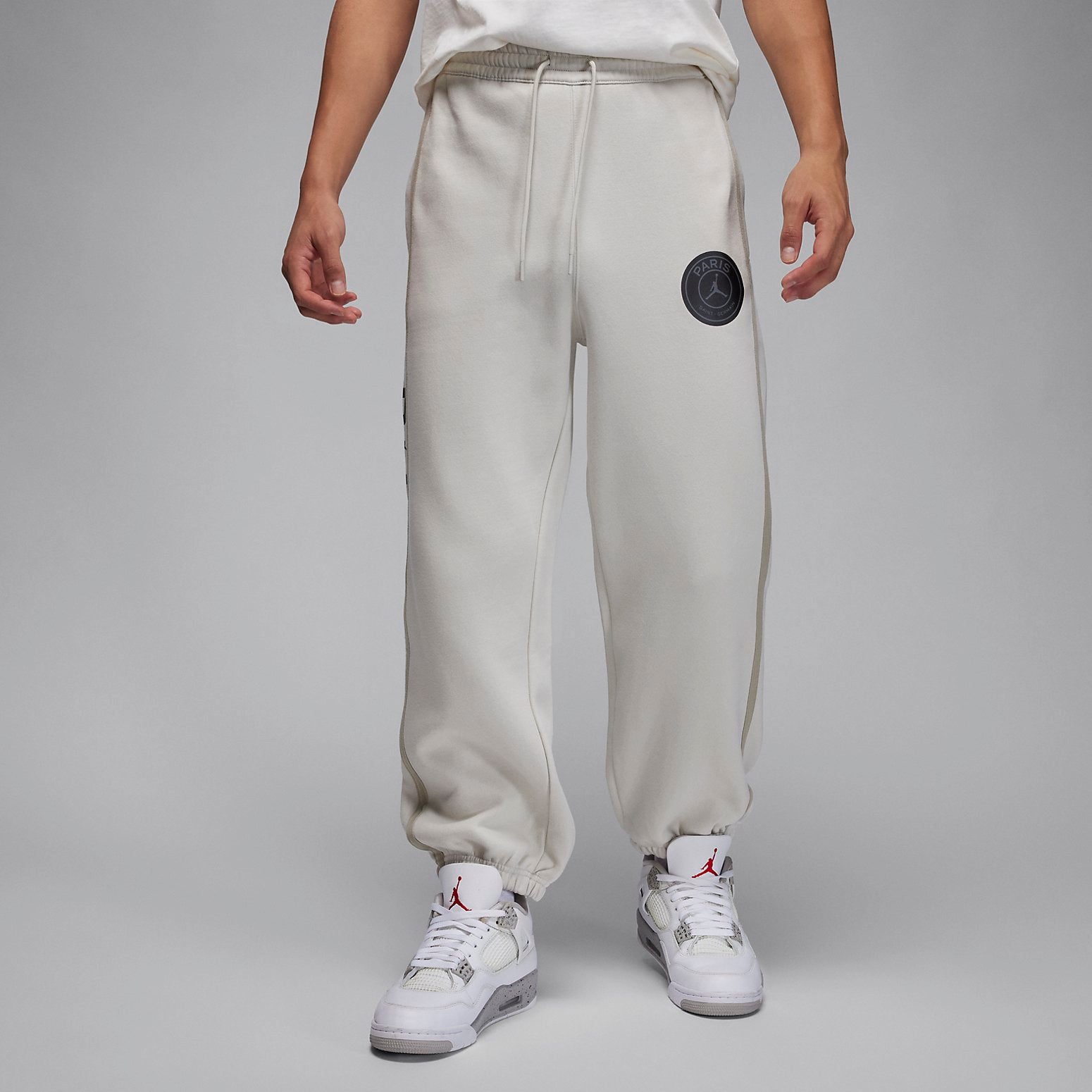 Air Jordan x Paris Saint-Germain Sweatpants 'Light Bone' DZ2950-072