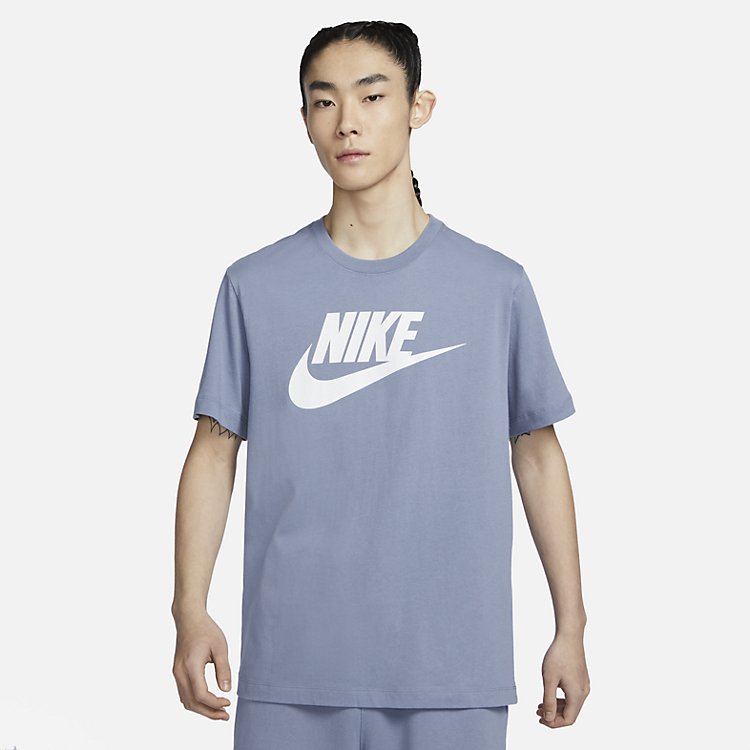 Nike AS NSW Tshirt Icon Futura 'Trendy Blue' AR5005-493