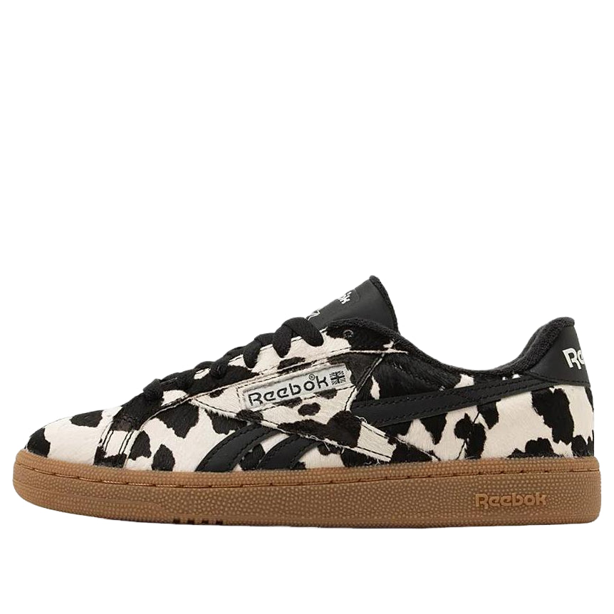 (WMNS) Reebok Club C Grounds UK Shoes 'Cow Black Chalk' 100262103