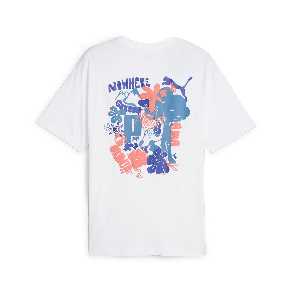 PUMA Graphics Growth Relaxed T-Shirt 'White' 628010-02