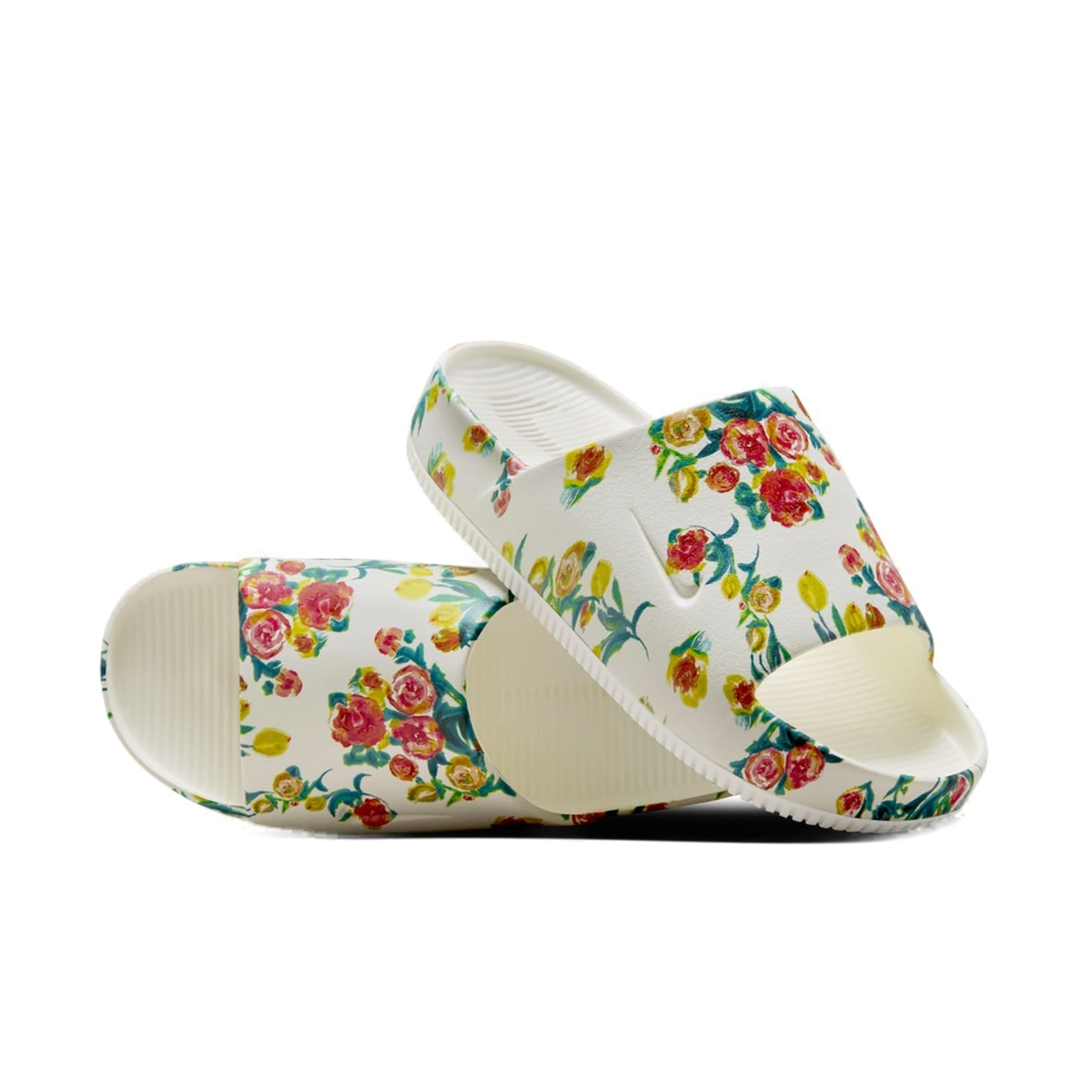 (WMNS) Nike Calm Slides 'Floral' HF1069-100