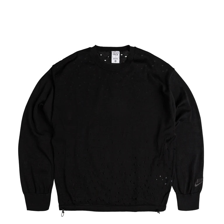Nike Sportswear Tech Pack Long-sleeve Jumper 'Black' FN2612-010