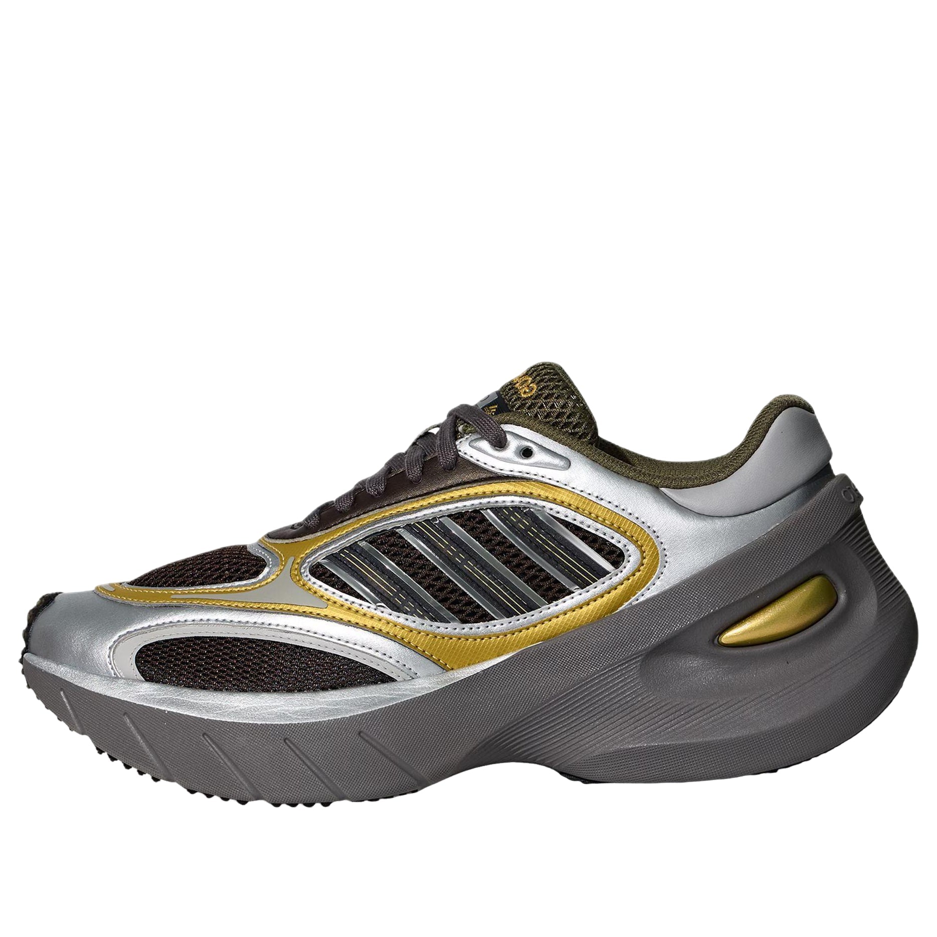 adidas Adizero Goukana 'Silver Metallic Dark Brown Gold' KJ5375
