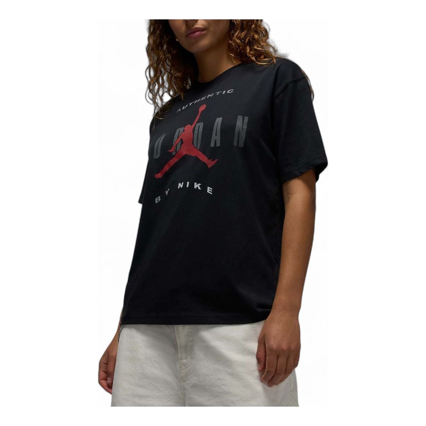 (WMNS) Air Jordan Flight Graphic T-Shirt 'Black' IB9943-010