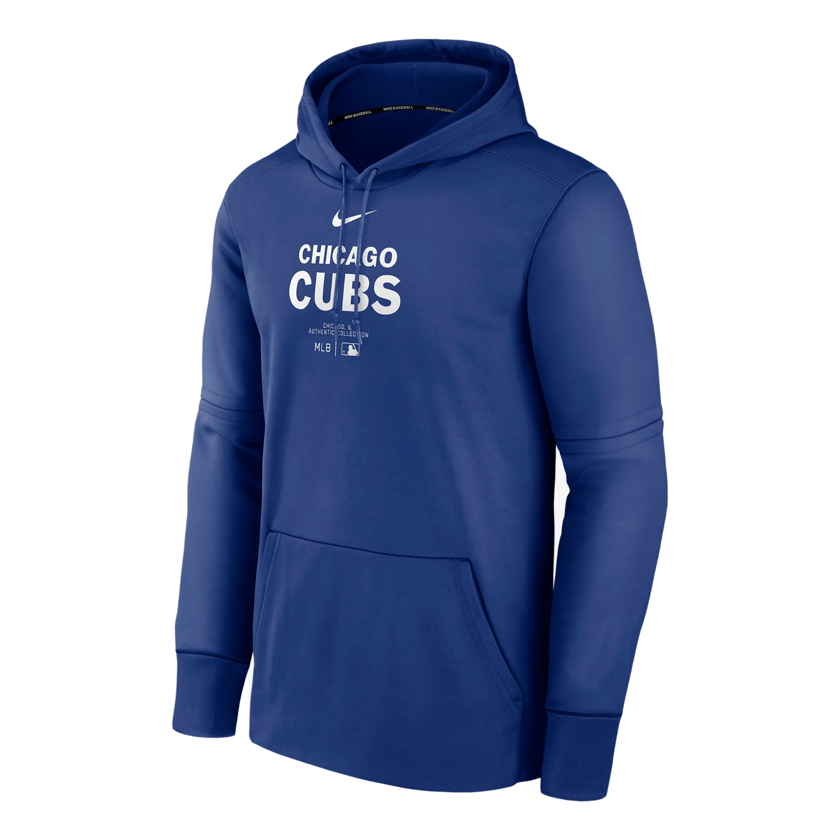 Nike Therma MLB Chicago Cubs Authentic Collection Practice Pullover Hoodie 'Royal' NAC311TUEJ-J37