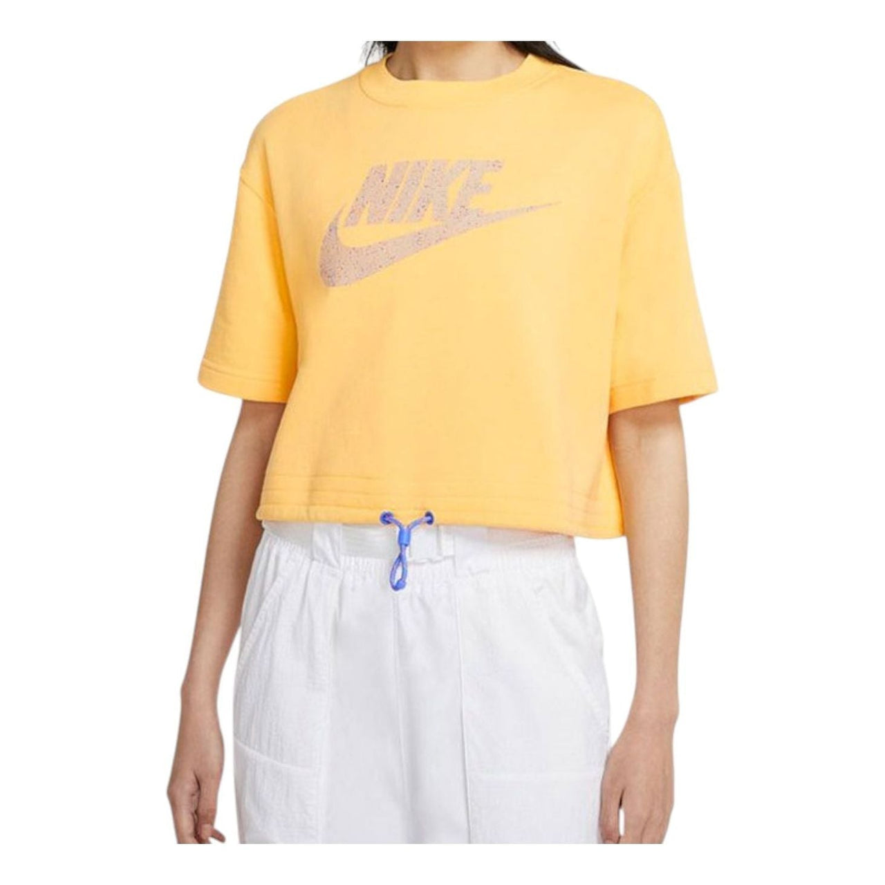 (WMNS) Nike Sportswear Icon Clash Logo 'Yellow' CJ2276-795