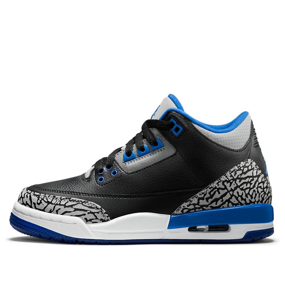 (GS) Air Jordan 3 Retro 'Sport Blue' 398614-007