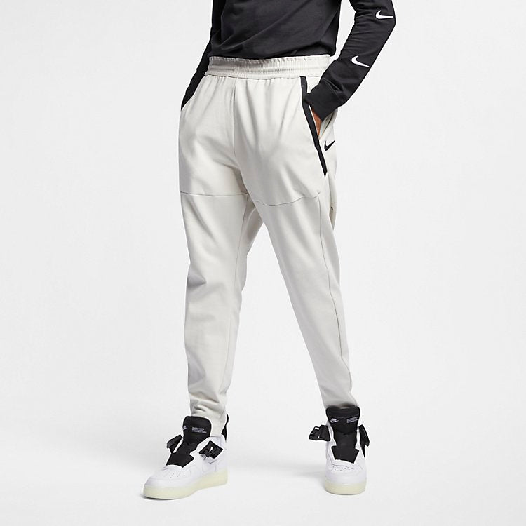 Nike Tech Pack Knit Pants 'Light Bone Black' AR1550-072