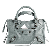 (WMNS) Balenciaga Le City Bag Mini 'Blue Grey' 8657632ACFH4751