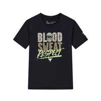 Under Armour Project Rock Tech Respect T-Shirt 'Black' 1370244