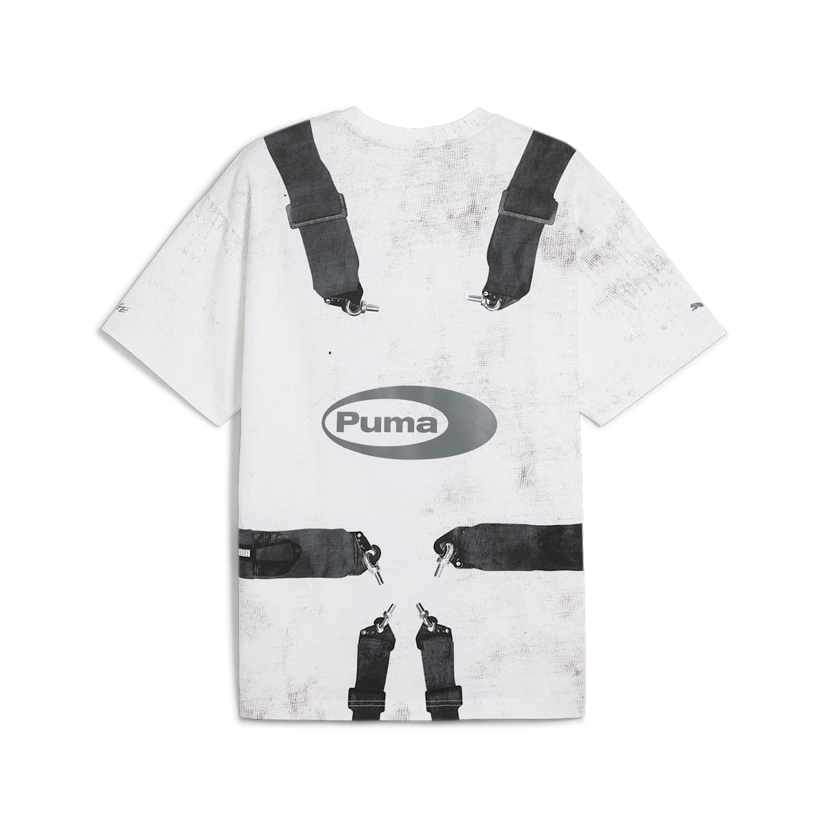 PUMA x A$AP ROCKY Seatbelt T-shirt 'White Black' 631040-01