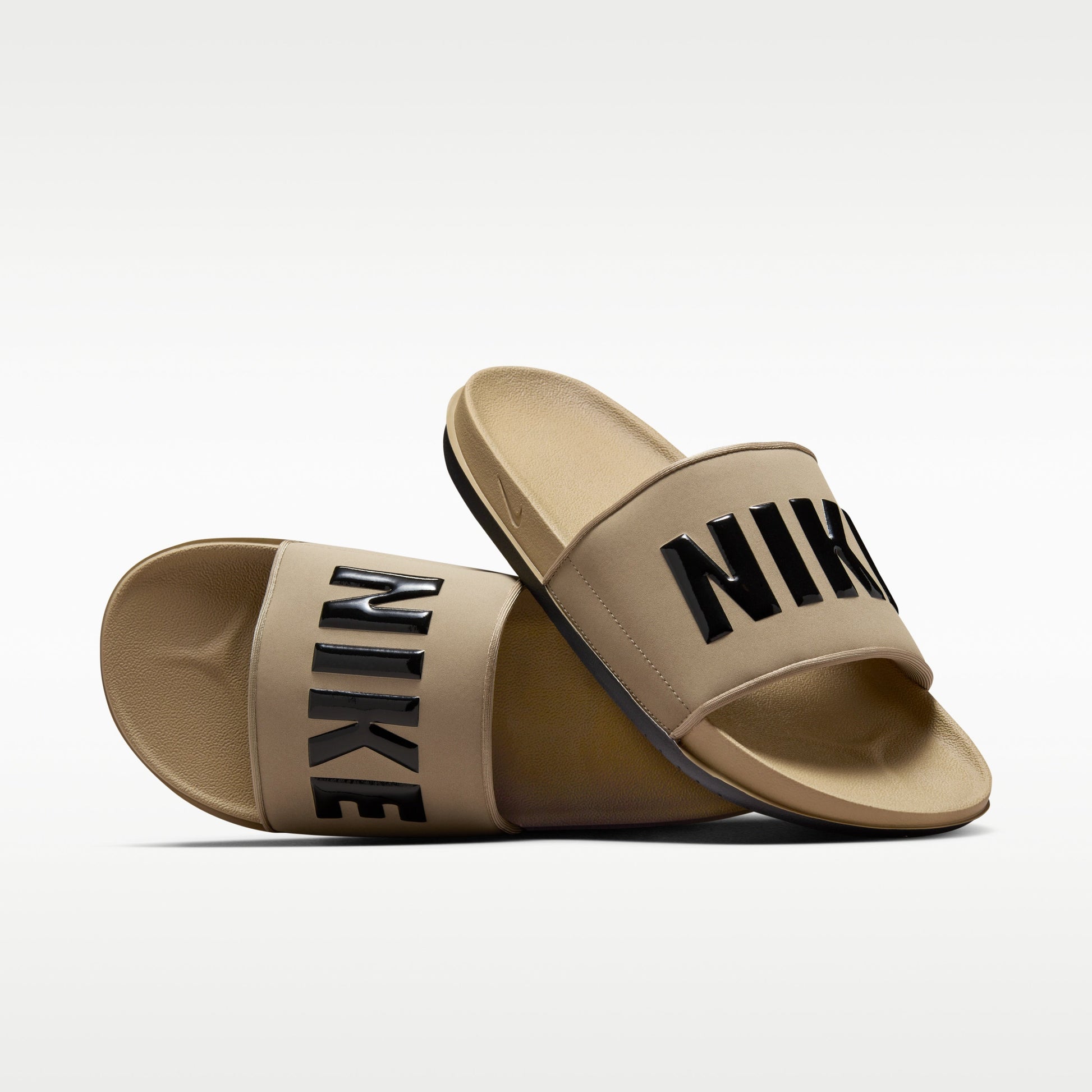Nike Offcourt Slides 'Khaki Black' BQ4639-204