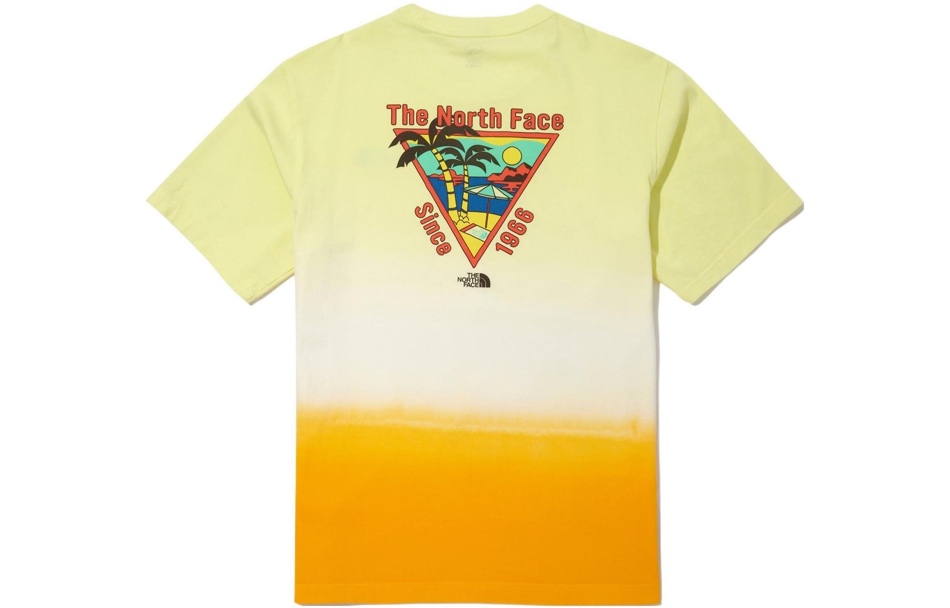 THE NORTH FACE SS22 Blue Marine T-shirt 'Yellow' NT7UN17C
