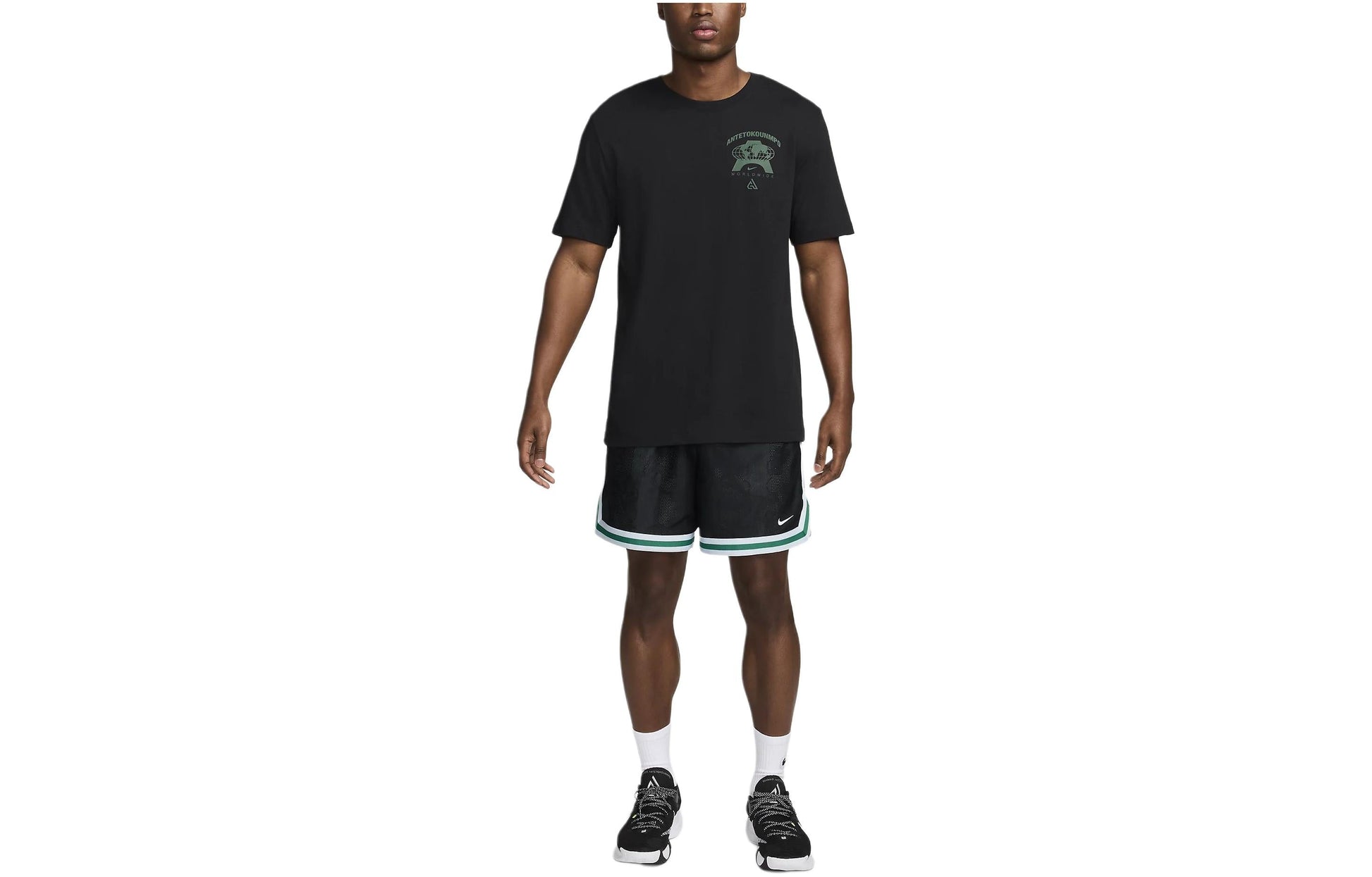 Nike Giannis M90 Basketball T-Shirt 'Black' FV8408-010