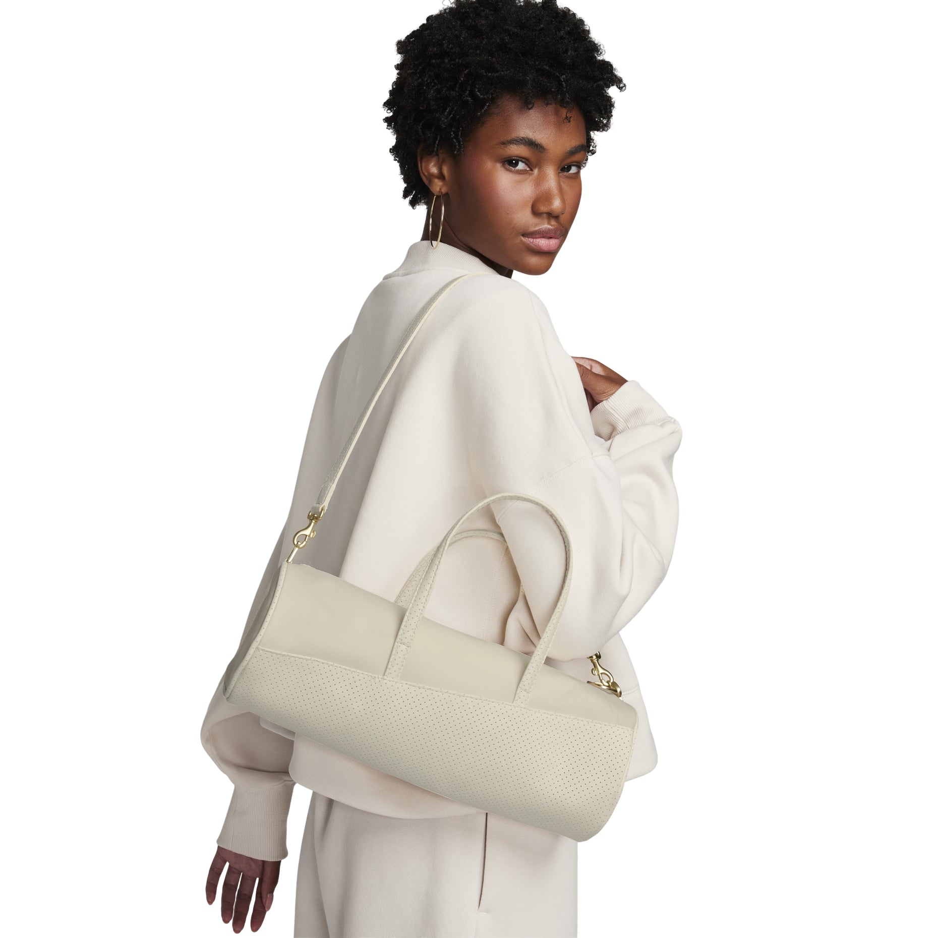 (WMNS) Nike Classic Shoulder Bag 'Ivory White' DQ5812-110