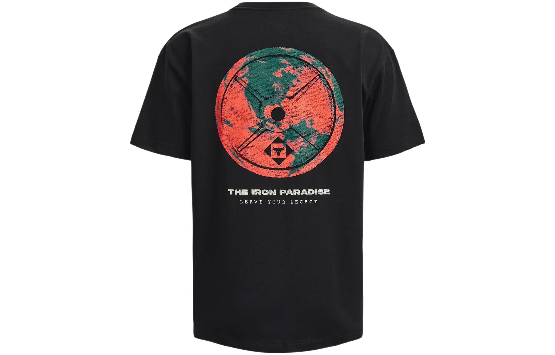 (WMNS) Under Armour Project Rock Graphic T-shirt 'Black' 1376917-001