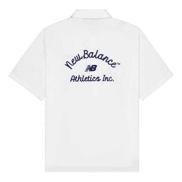 New Balance Athletics Sports Club Shirt Asia Sizing 'White' NAE22161-WT