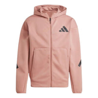 adidas Z.N.E. Full-Zip Hooded Track Jacket Asia Sizing 'Pink' JD2908
