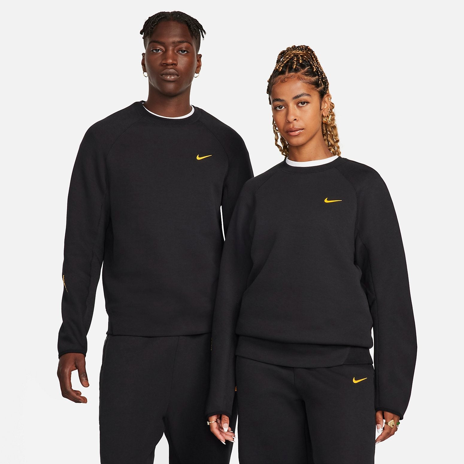 Nike x NOCTA Drake Tech Fleece Sweatshirt 'Black' FD8457-010