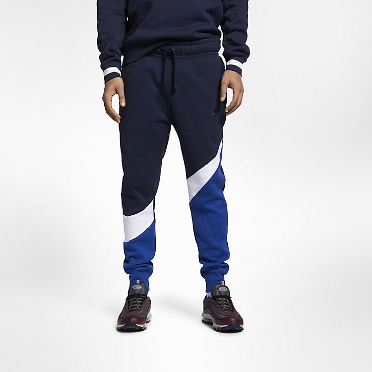Nike Sportswear Swoosh Fleece Sweatpant 'Obsidian' BQ6467-451