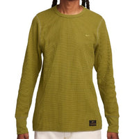 Nike Long-Sleeve Heavyweight Waffle Top 'Olive' DX0894-307