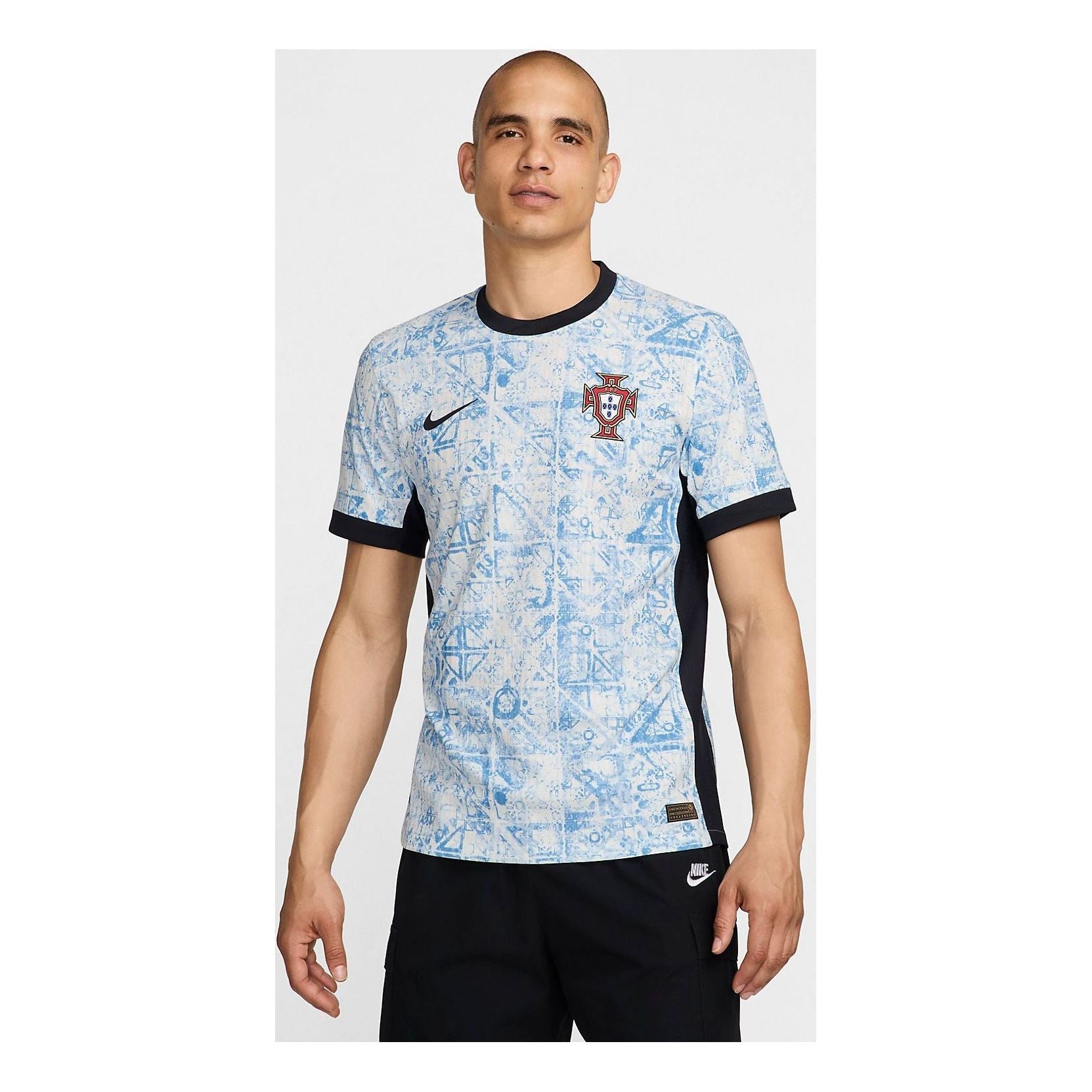 Nike Portugal 24/25 Match Away Authentic Soccer Jersey 'White Blue' FJ4261-133