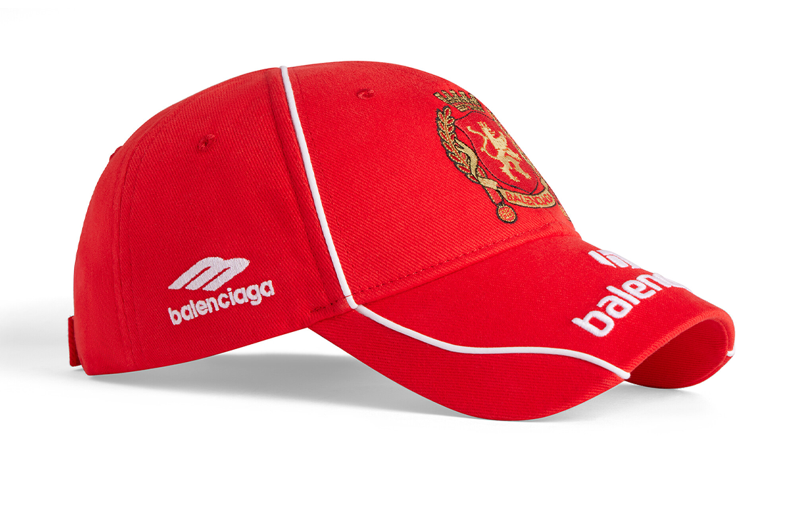 Balenciaga Soccer Cap 'Red' 778800410B26400