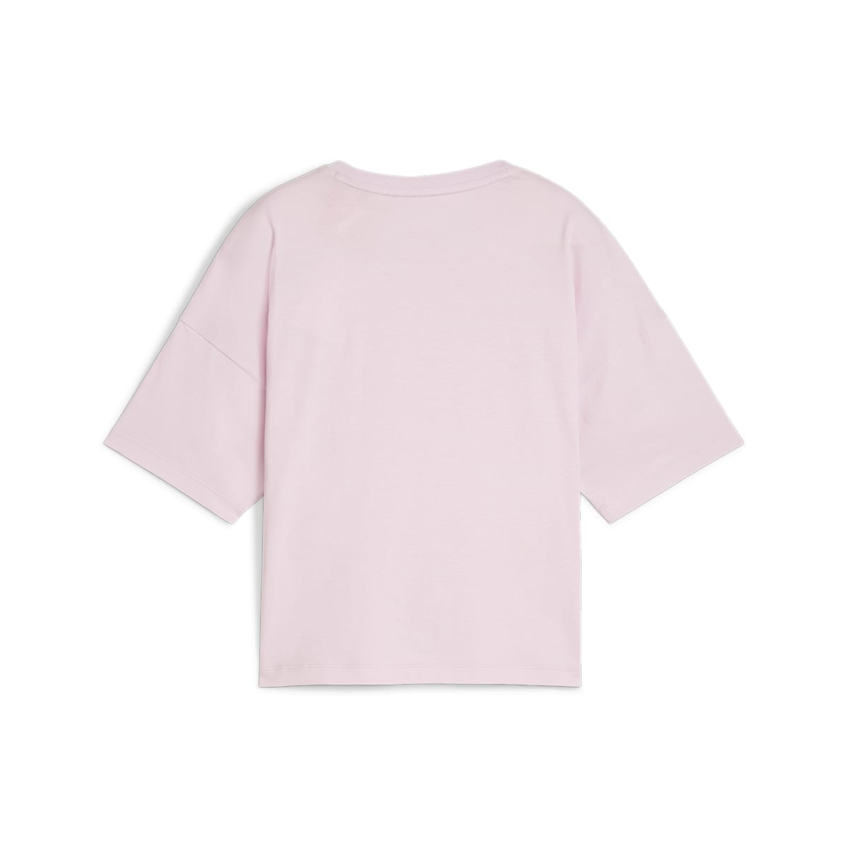 (WMNS) PUMA Essentials Logo Cropped T-Shirt 'Grape Mist' 586866-60