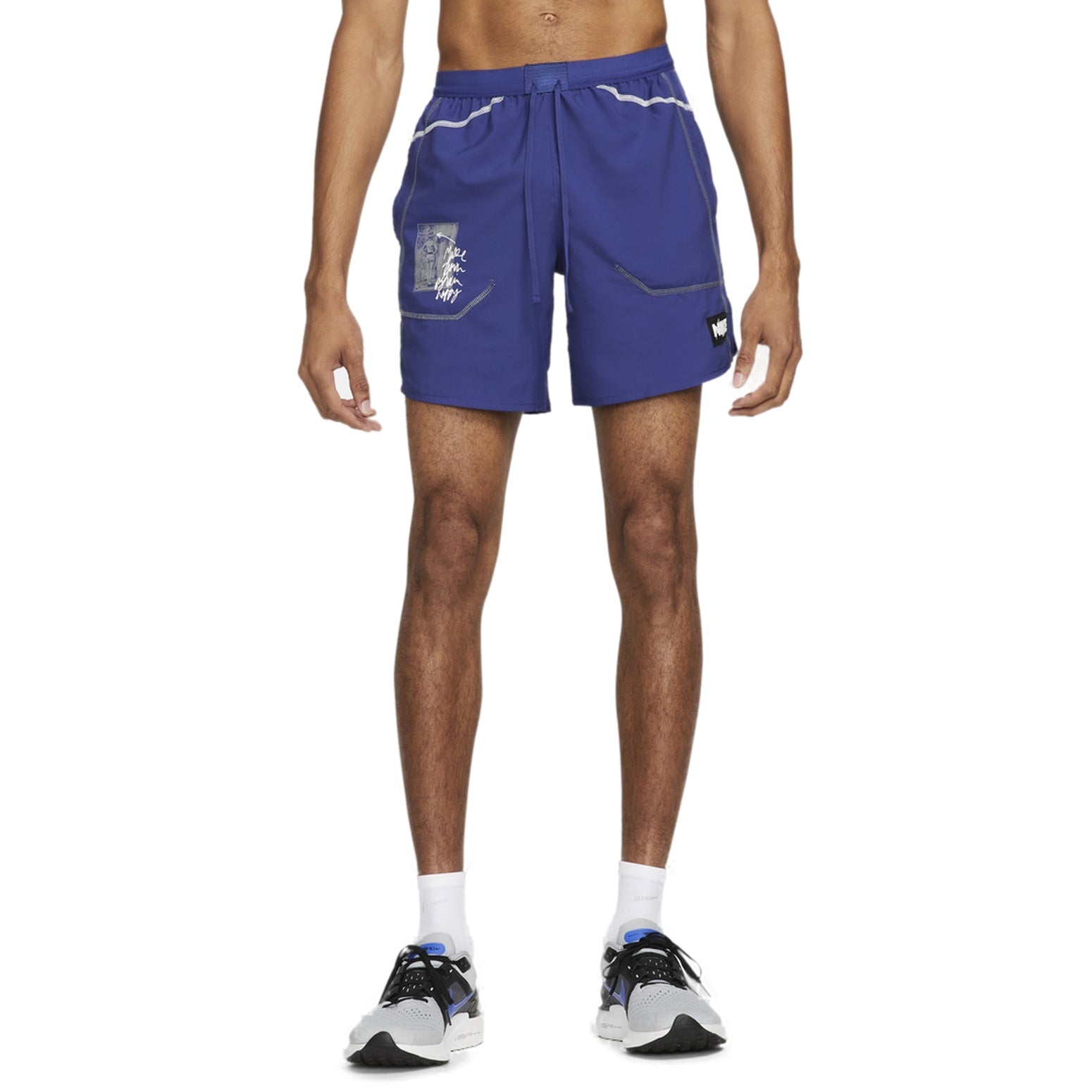 Nike Dri-FIT Stride D.Y.E. 7' Running Shorts 'Blue' DQ6560-455
