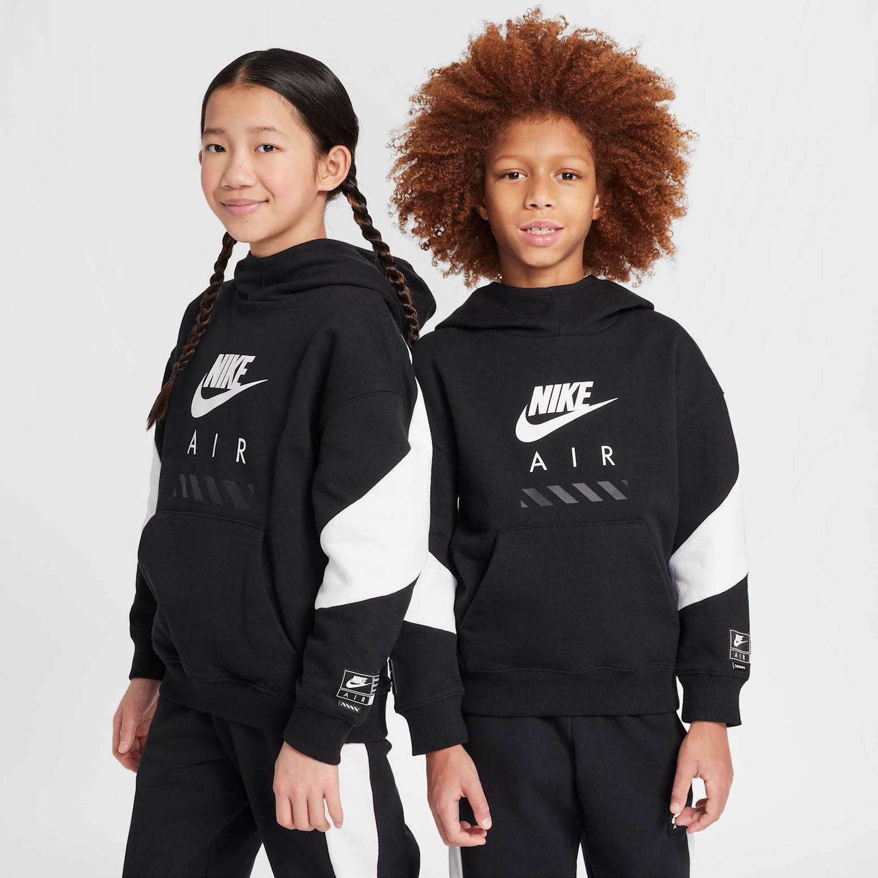 (PS) Nike Air Fleece Pullover Hoodie 'Black' HF8812-010