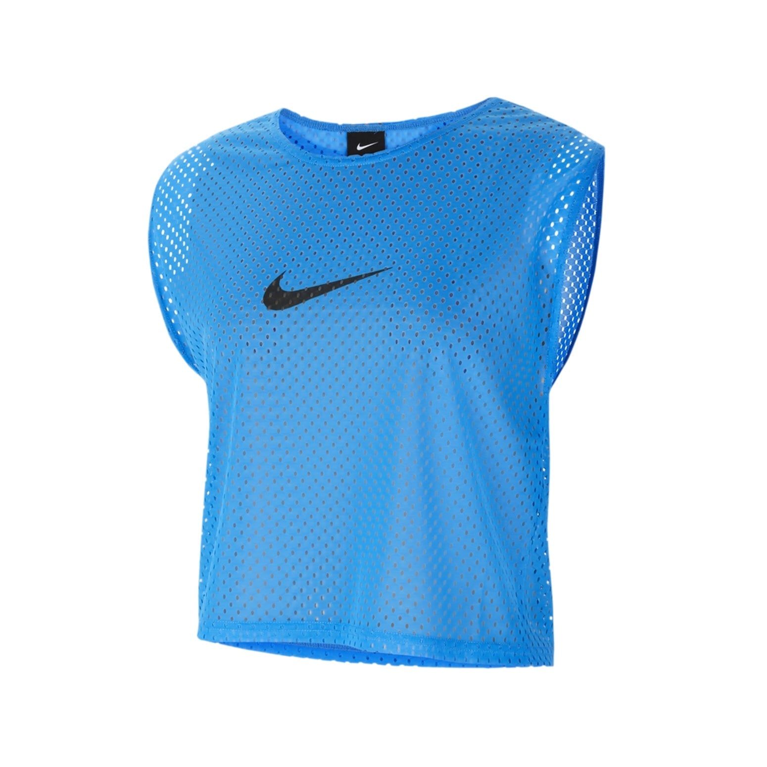 Men's Nike Solid Color Logo Printing Round Neck Sleeveless Blue Vest CW3845-406