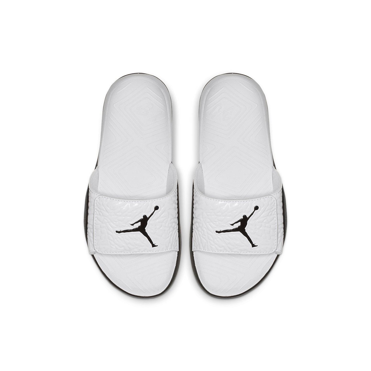 (GS) Air Jordan Hydro 7 V2 Stylish Sports Slippers White BQ6291-100