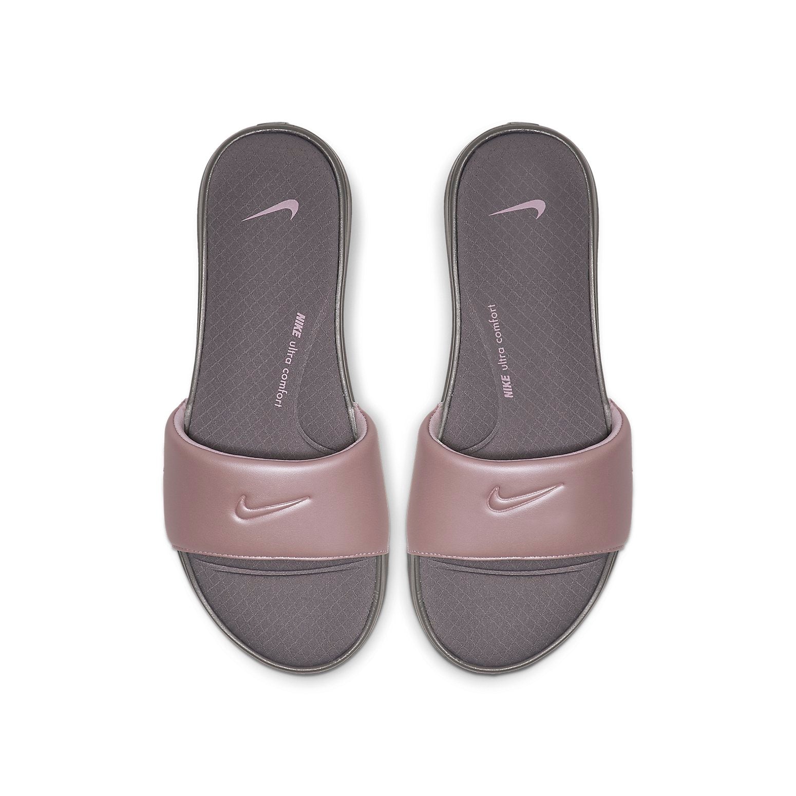(WMNS) Nike Ultra Comfort3 Slide Slippers Grey/Pink AR4497-004