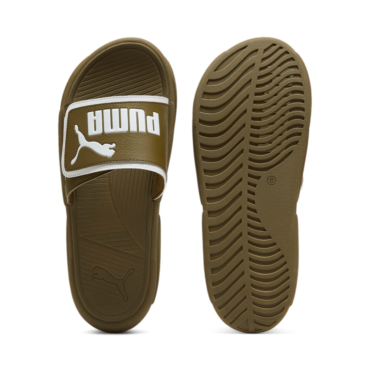 PUMA Royalcat Comfort Slides 'Olive Green' 372280-31