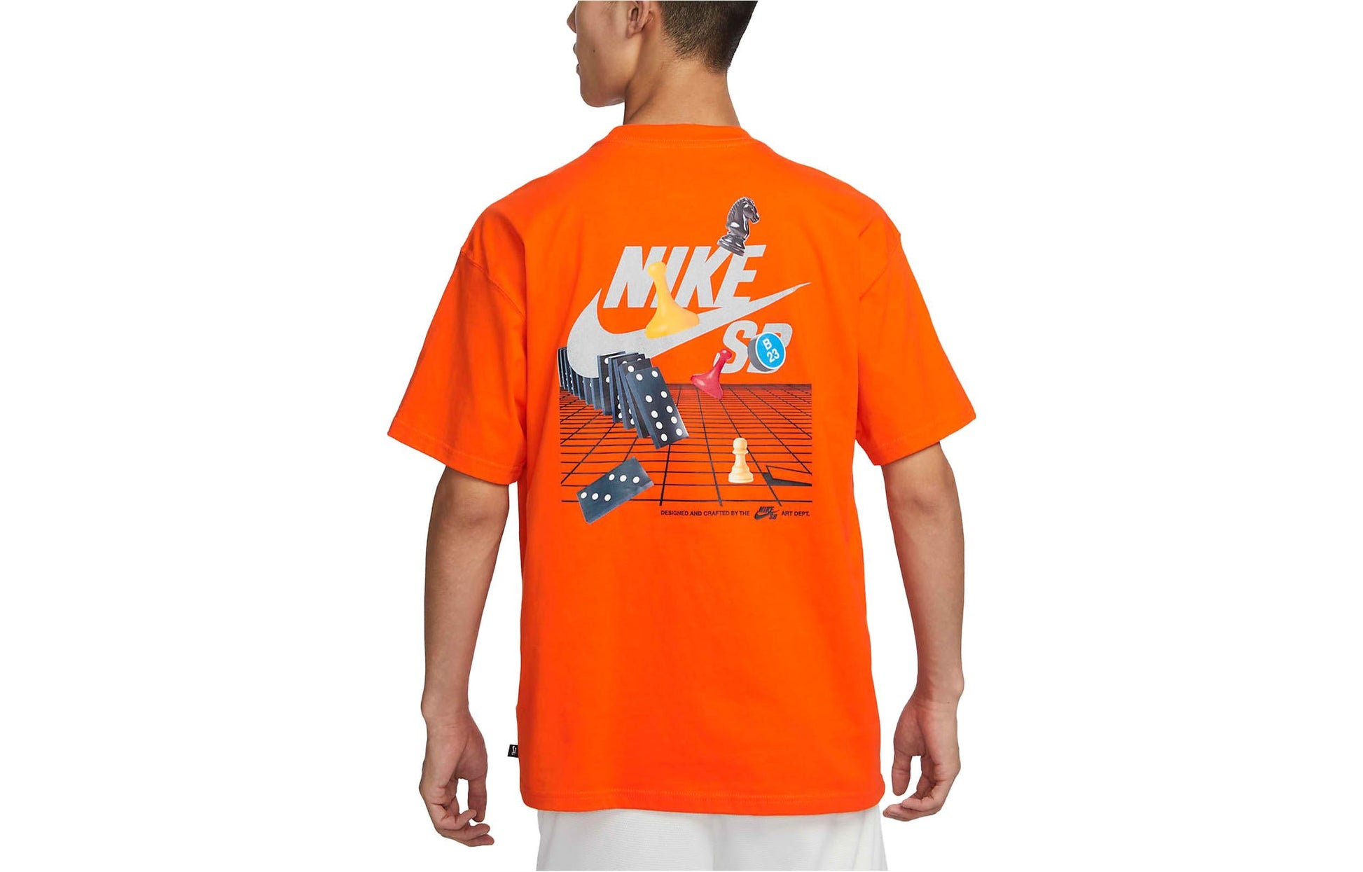 Nike SB Graphic T-shirt Asia Sizing 'Orange' FJ1136-803