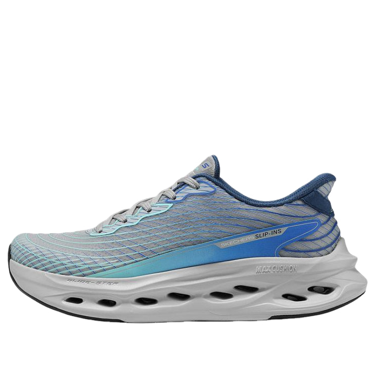 Skechers Max Cushioning Glide-Step Sapphire 'Grey Blue' 220425-GYBL